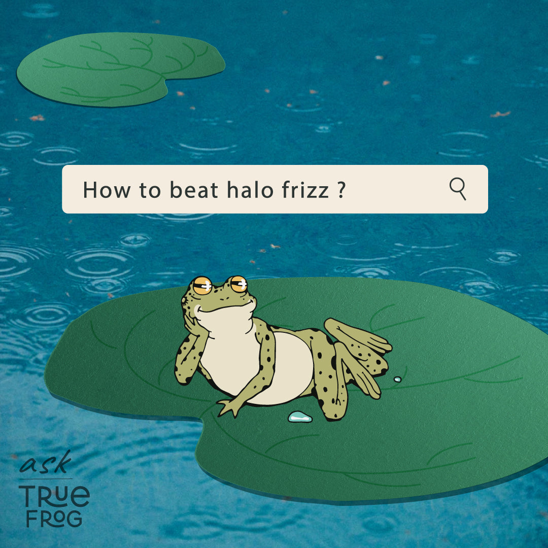 What's halo frizz and how do you minimise it?