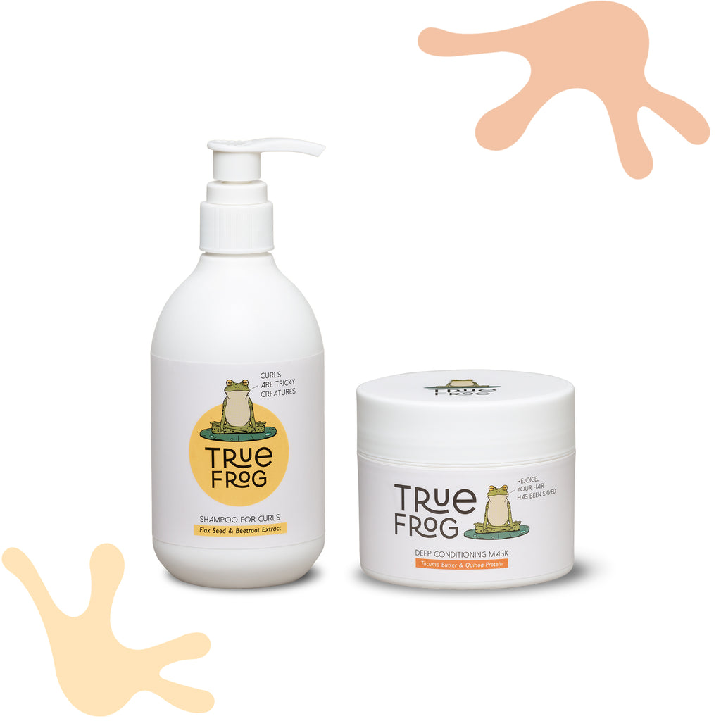 Shampoo for Curls & Deep Conditioning Mask - 250ml+200gm