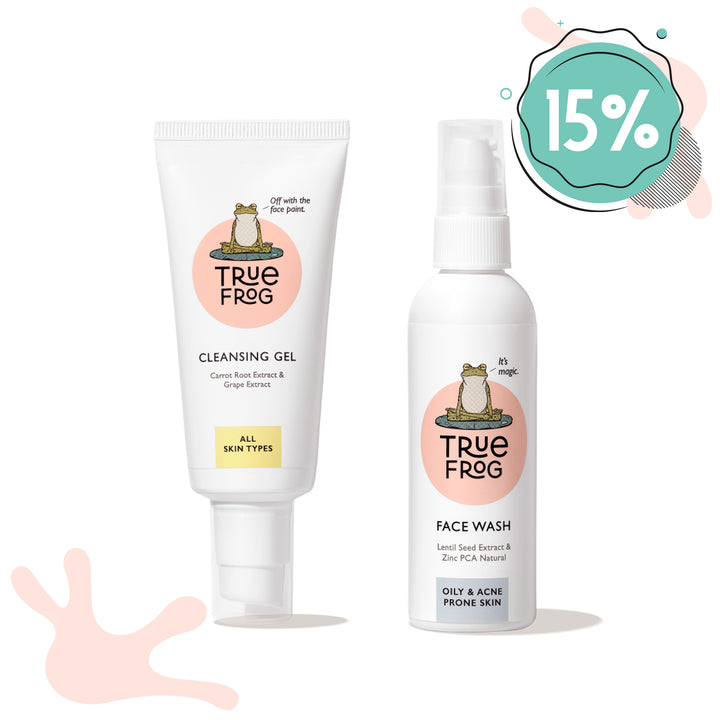 Face Wash & Cleansing Gel - 100ml+80ml