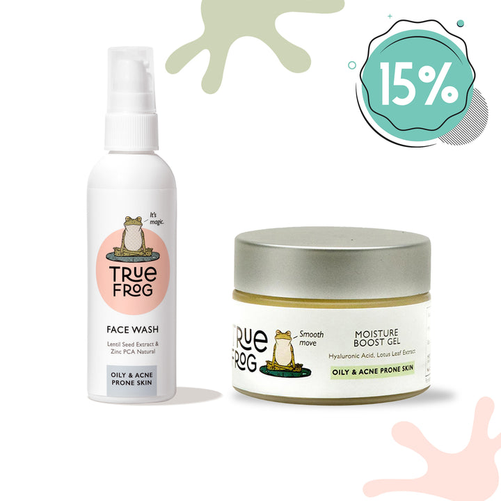Face Wash & Moisture Boost Gel - 100ml+40gm