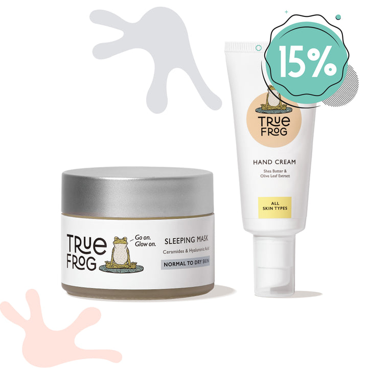 Sleeping Mask & Hand Cream Combo - 50gm+50gm