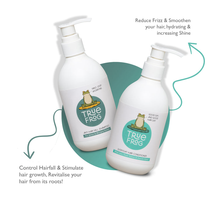 Anti-Hairfall Shampoo (250ml), Everyday Hair Conditioner (250ml)